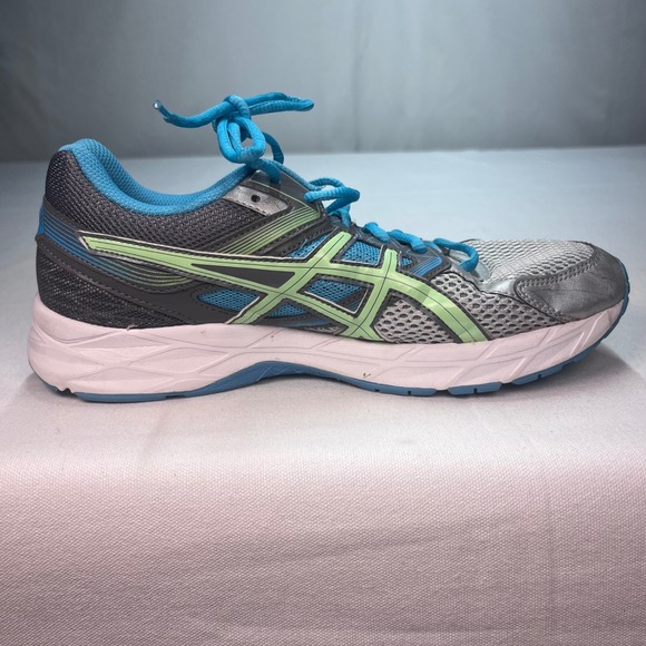 Asics GEL-CONTEND 3 Women's Running‎ Shoes Size 9 US Silver Blue Athletic - Picture 6 of 11